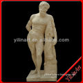Outdoor Stone Carving Soldier Statue Sculpture